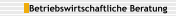 Betriebswirtschaftliche Beratung