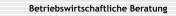 Betriebswirtschaftliche Beratung